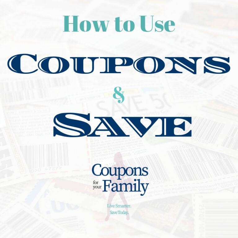 How to Use Coupons Save