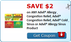 advil cold and sinus coupon