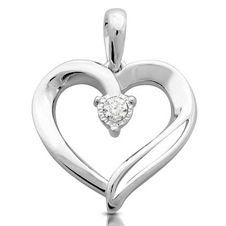 Kmart: dreamBIG Silver Heart Pendant Only $74.99 (Reg. $249.99)