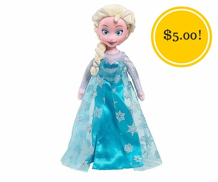 elsa soft doll tesco