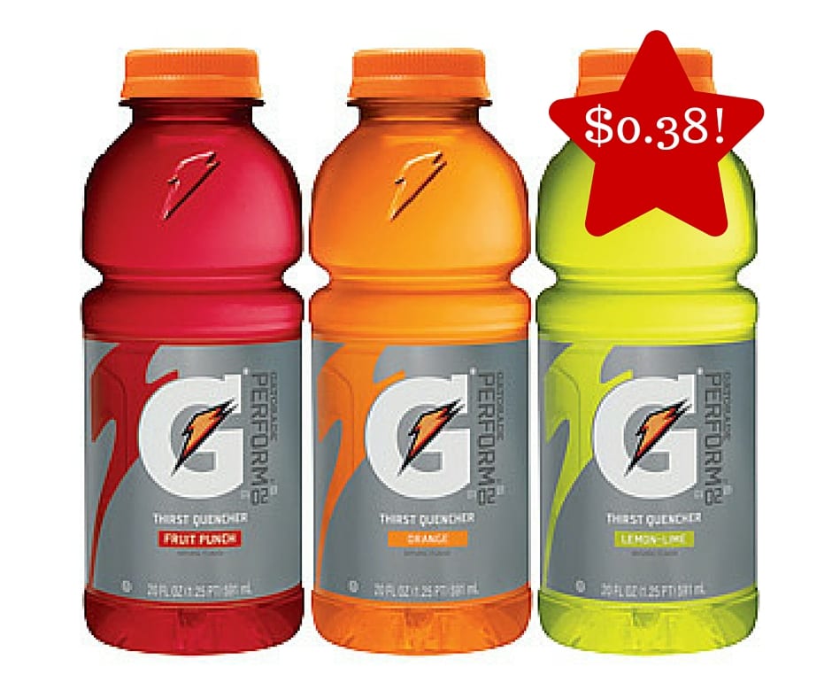 Gatorade Sport Drink Only $0.38