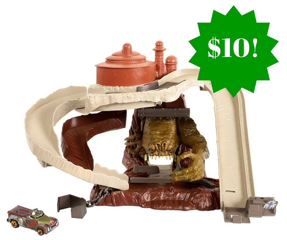 Amazon: Hot Wheels Star Wars Rancor Rumble Track Set Only $10 (Reg. $25)!