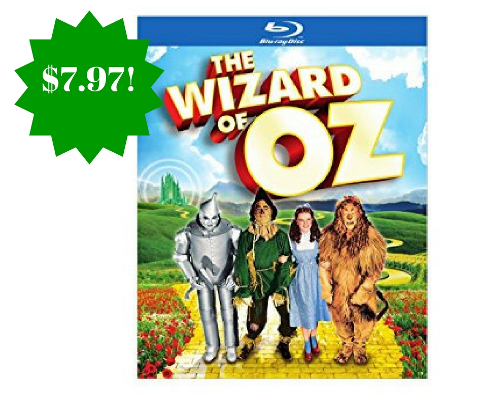 Amazon: The Wizard of Oz 75th Anniversary Edition Blu-ray Only $7.97 (Reg. $20)