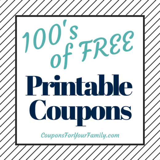 Coupons For Your Family ~ Saving Time & Money