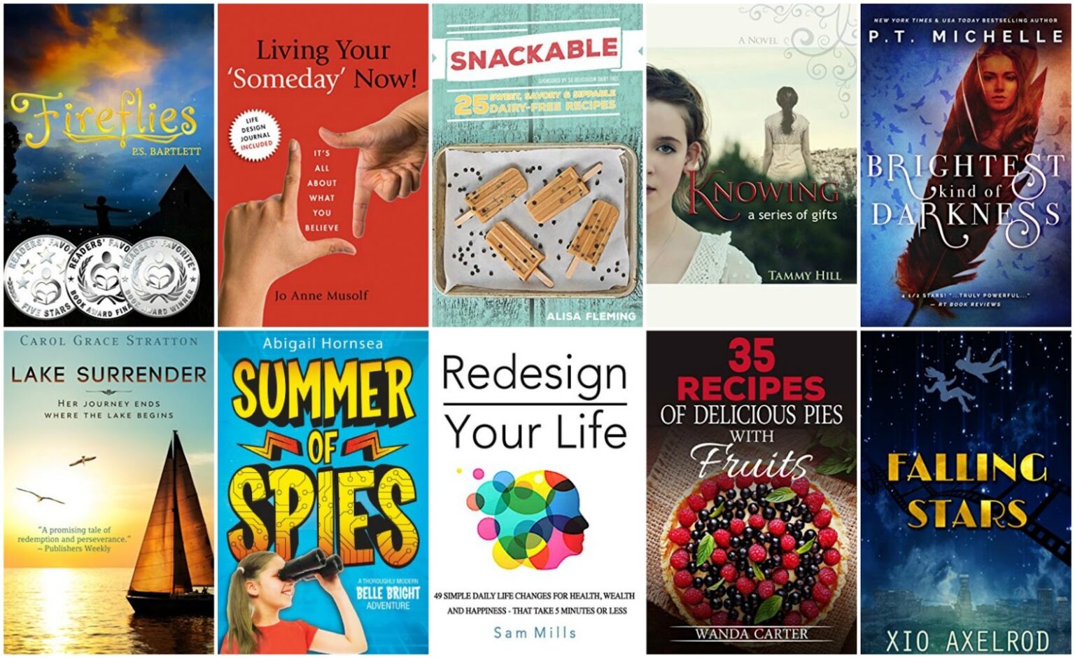 Todays Top 10 Free Ebooks July 12: Redesign Your Life, Falling Stars ...