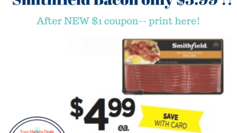 WOOHOO!! Smithfield Ham Steaks only $1.35 at Tops after new coupon ...