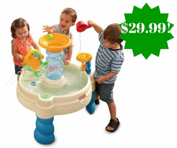 little tikes waterpark play table