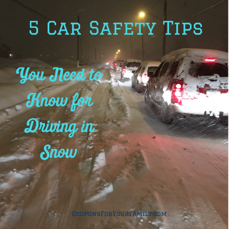 5 Car Safety Tips you need to know for Driving in Snow