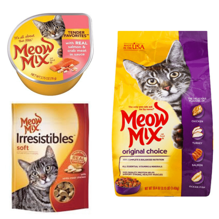 New Meow Mix Coupons to print & various store deals .57 for treats at