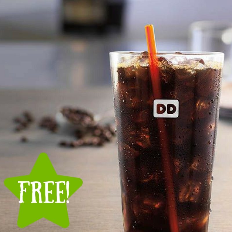 FREE Cold Brew Coffee Sample At Dunkin Donuts