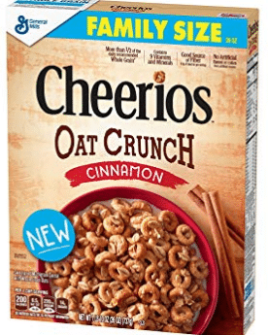 cheerios oat crunch cereal stop and shop