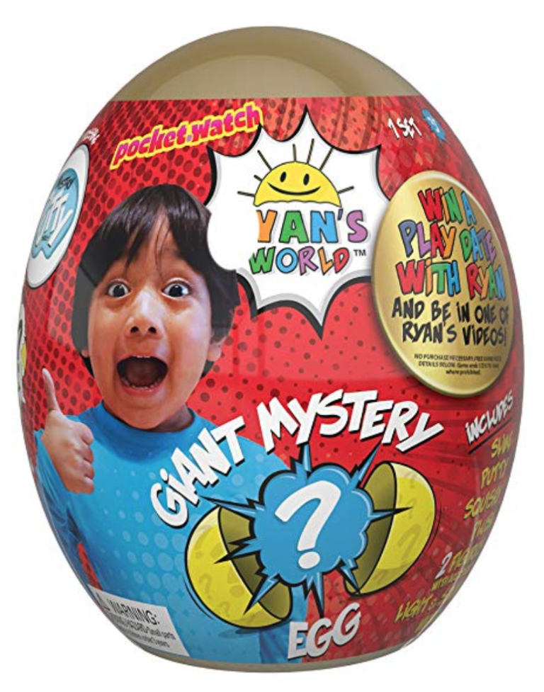 Ryan's World Giant Egg in Stock for under $40!