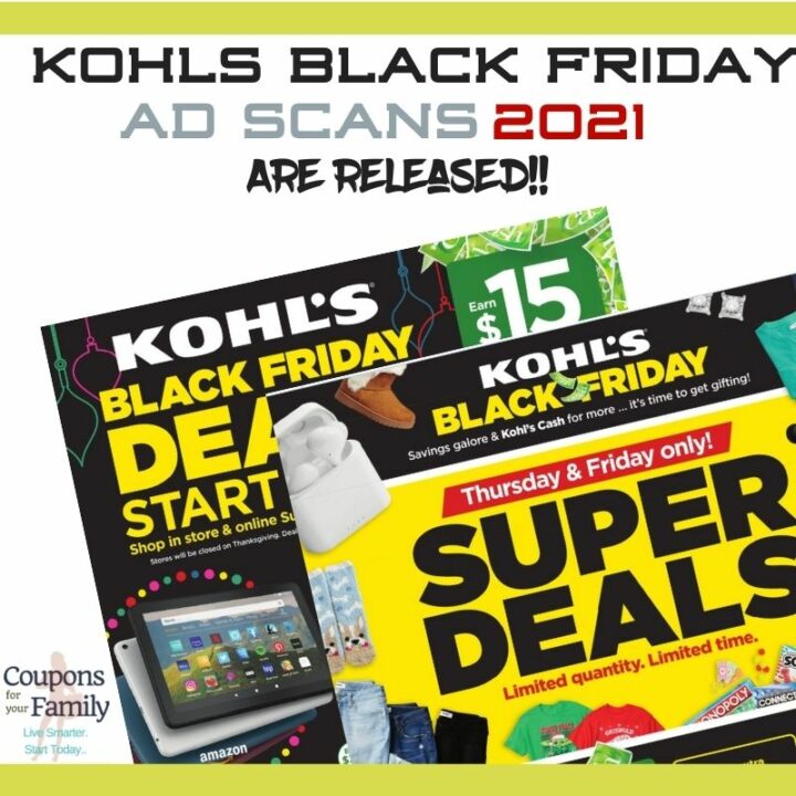 Kohls Black Friday Ads 2021 Some sales LIVE NOW!