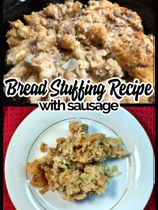 Bread Stuffing Recipe with Sausage