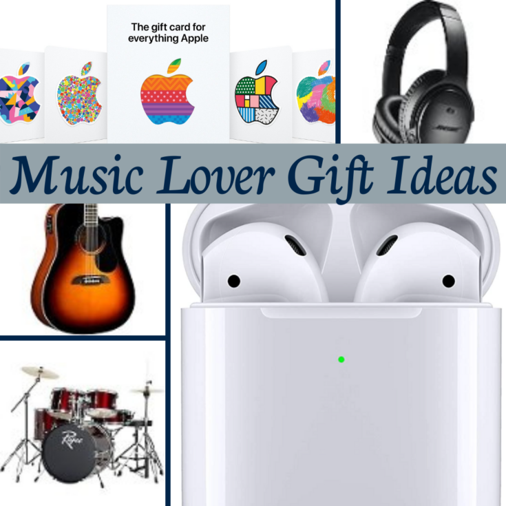 Check out these great gift ideas for the music lovers in your life