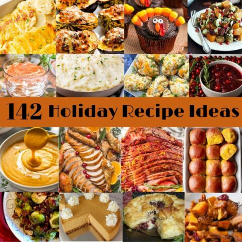 142 Thanksgiving Dinner & Christmas Recipes & Ideas