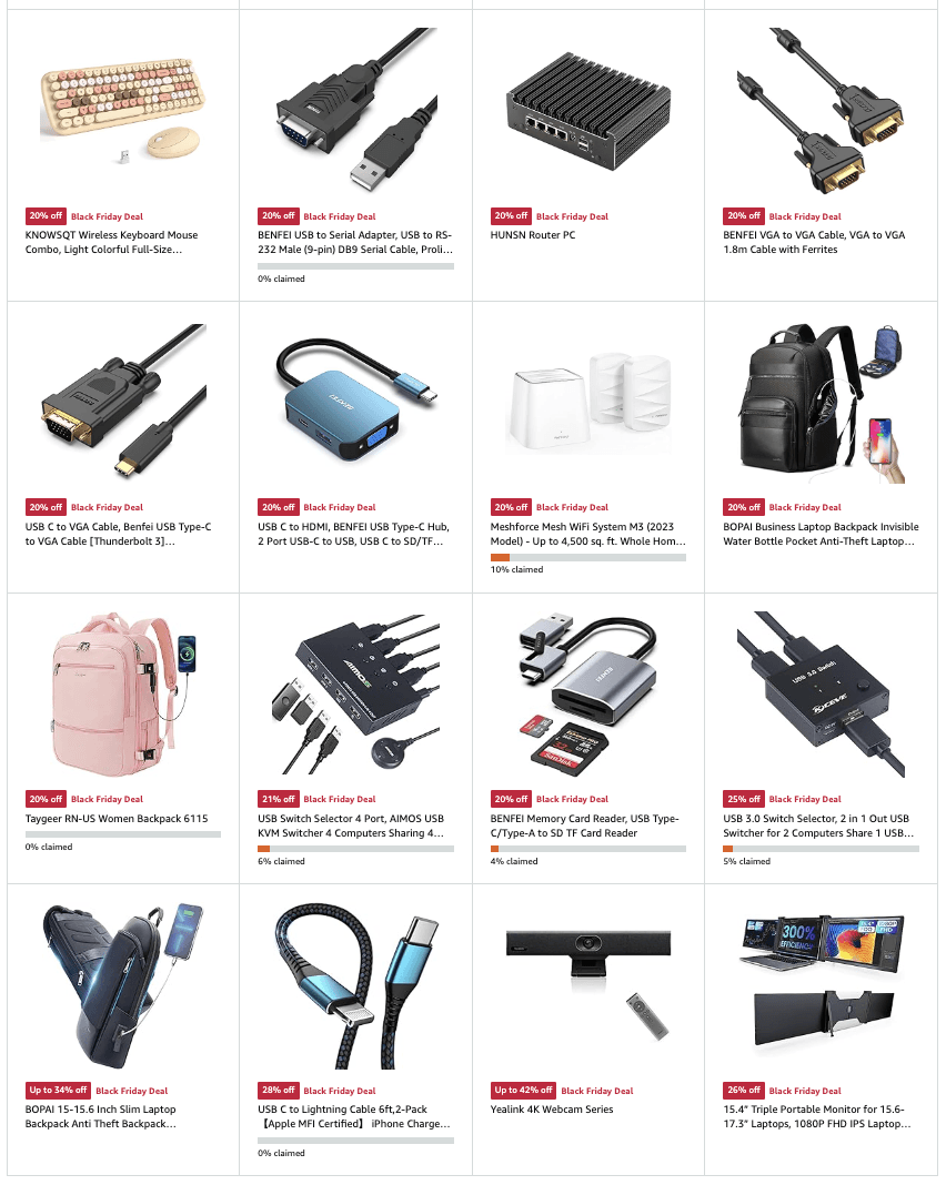 Amazon Black Friday 2023 Computers pg 16