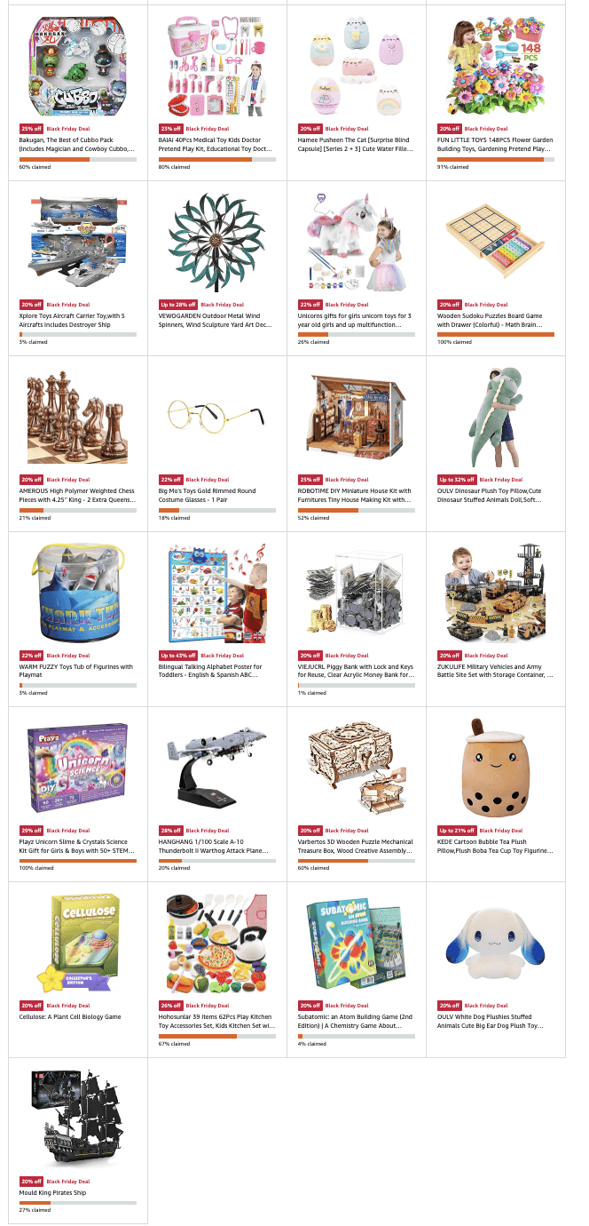 Amazon Black Friday 2023 Toys pg 48