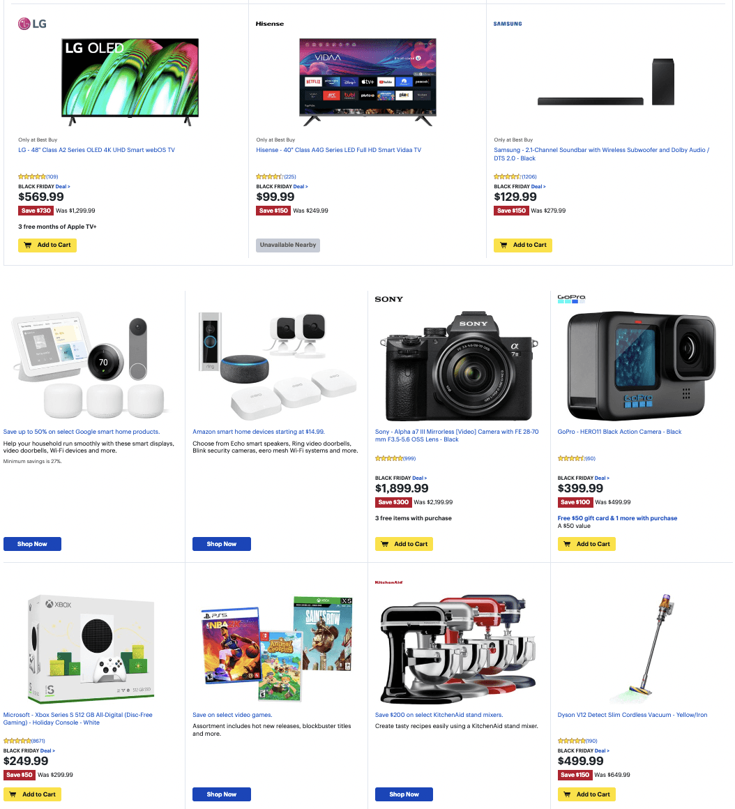 Best Buy Black Friday 2022 pg 2