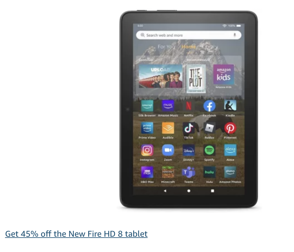 Fire HD 8 Tablet