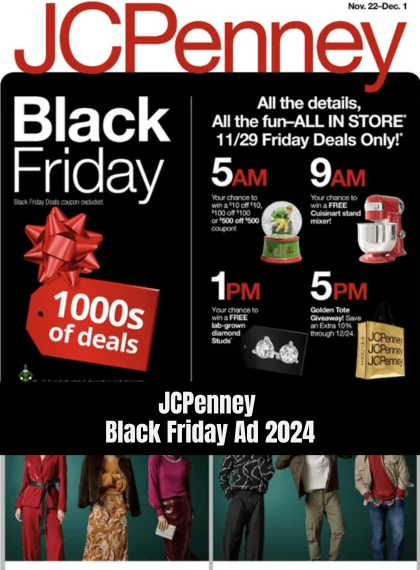 JCPenneys Black Friday Ad 2024