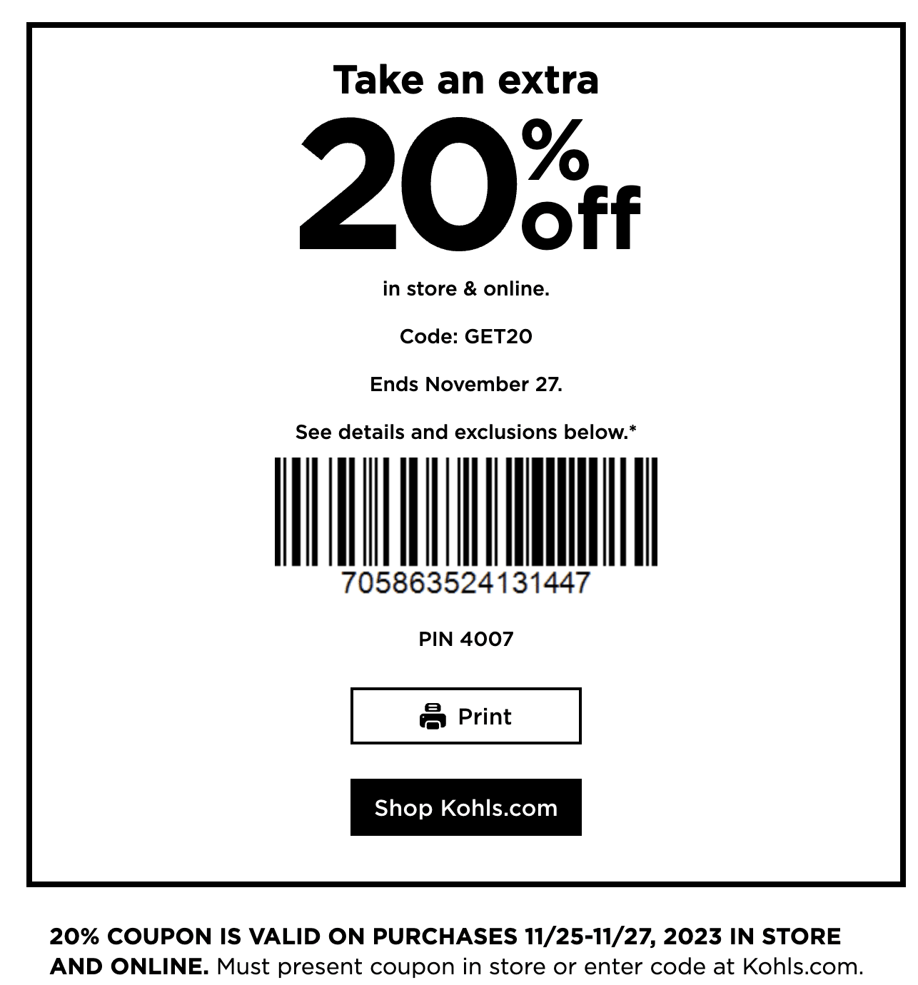 Kohls Cyber Monday 2023 pg 4