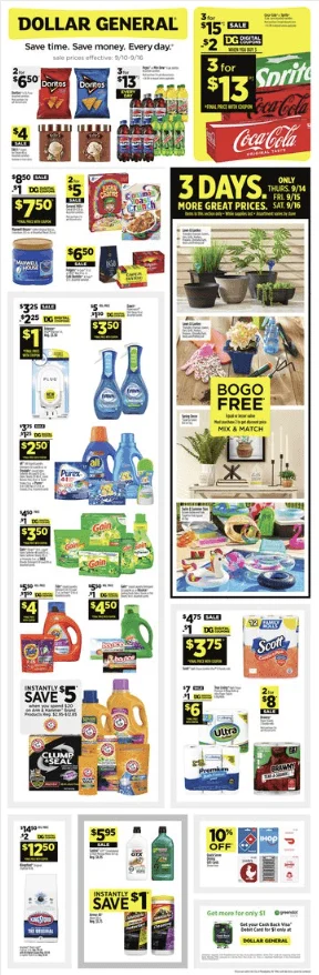 Dollar General (9/10/23 - 9/16/23) Ad this Week