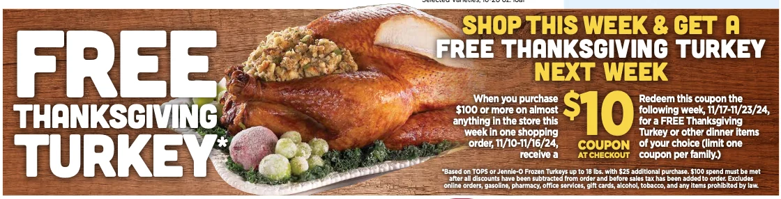 Tops Free Turkey