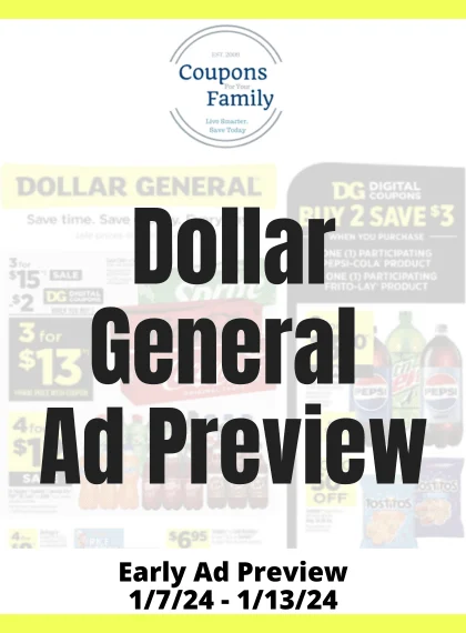 DOLLAR GENERAL ALL DIGITAL DEALS 11/12-11/18 Y'all the last deal