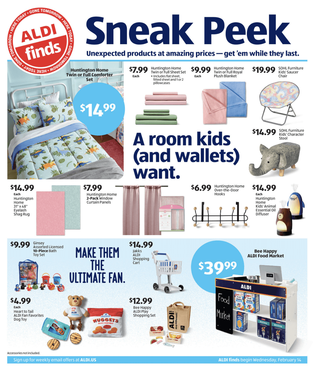 Aldi Early Weekly Ad (2/14/24 2/20/24) Preview Page 2 of 2