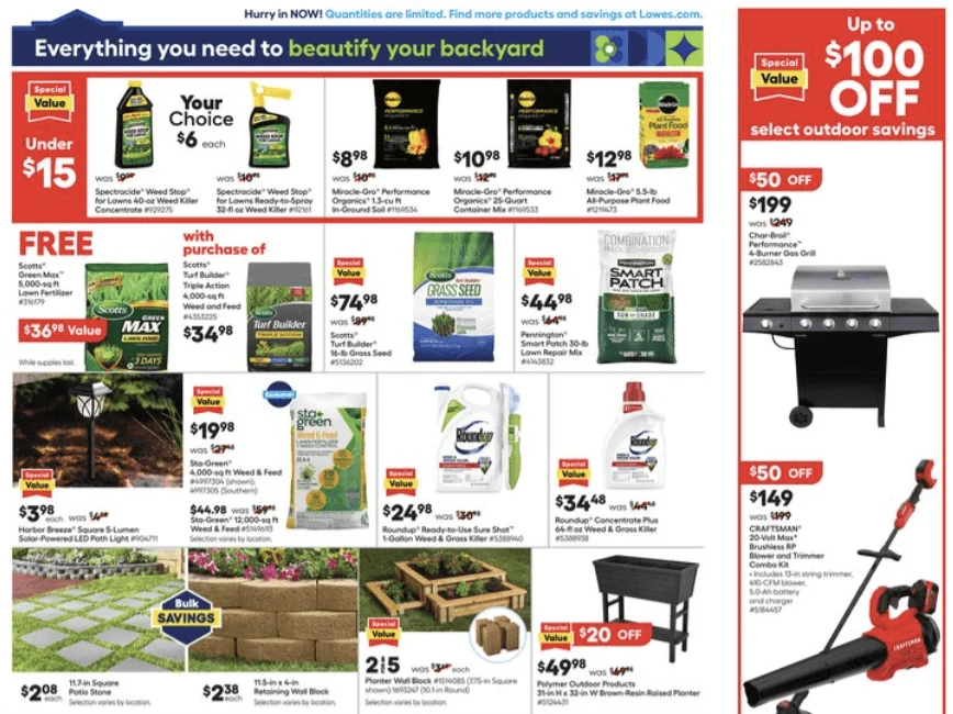 Lowes Weekly Ad 4_18_24 pg 3