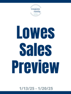 Lowes Weekly Ad Preview 1_13_25