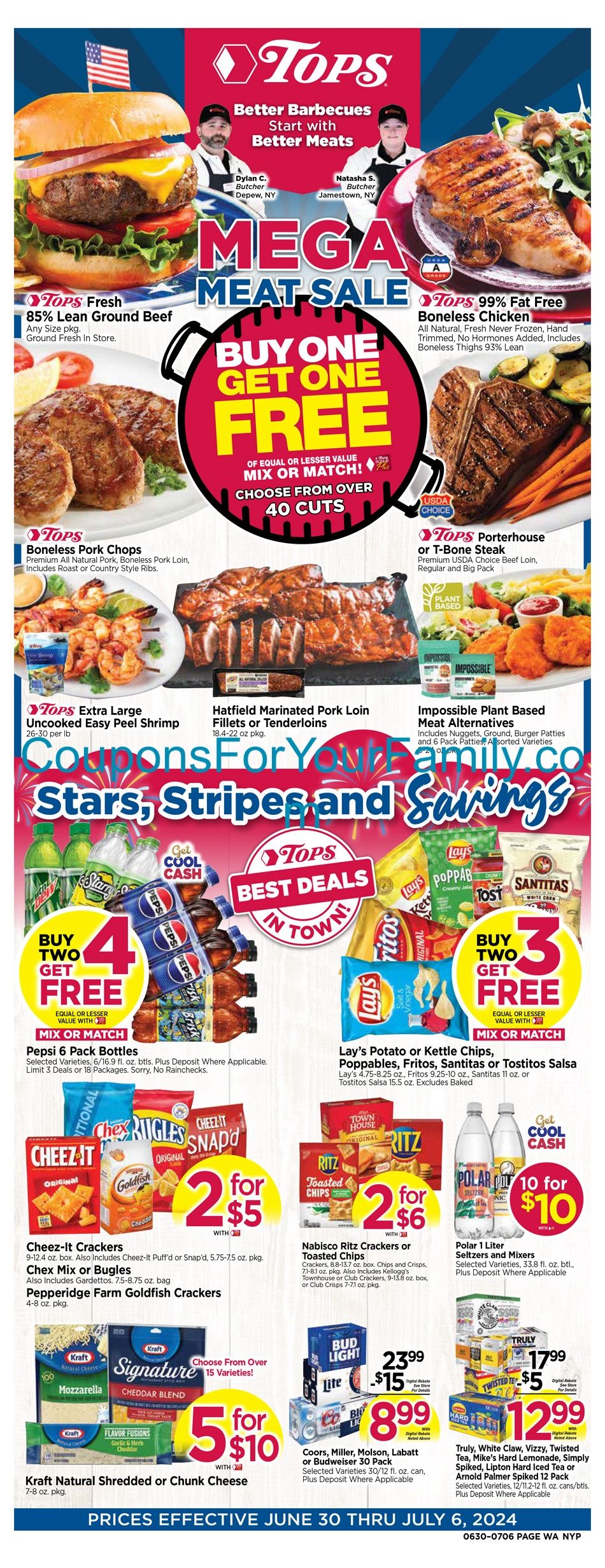 Tops Weekly Ad 6_23_24 pg 1