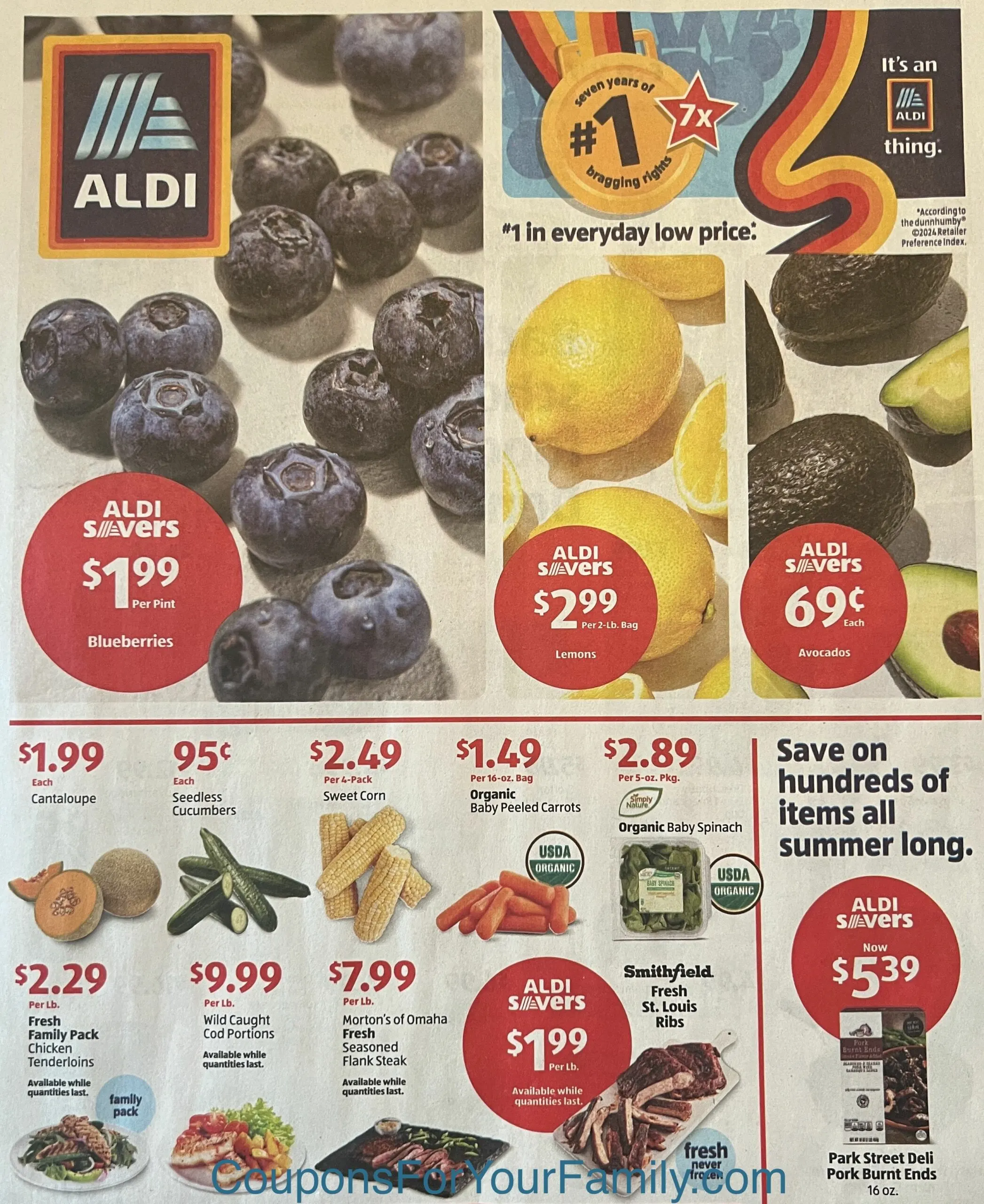 Aldi Weekly Ad 7_24_24 pg 1