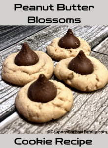 Peanut Butter Blossoms Cookies