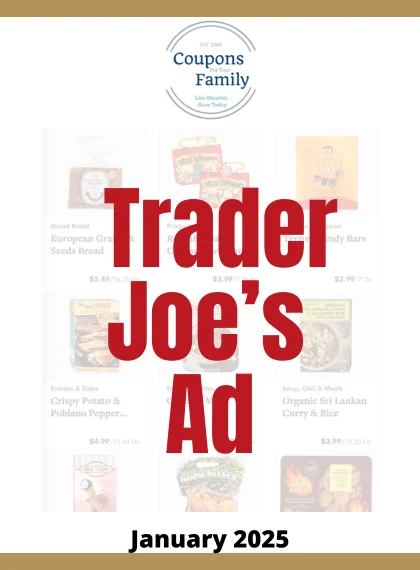 Trader Joes Ad January 2025