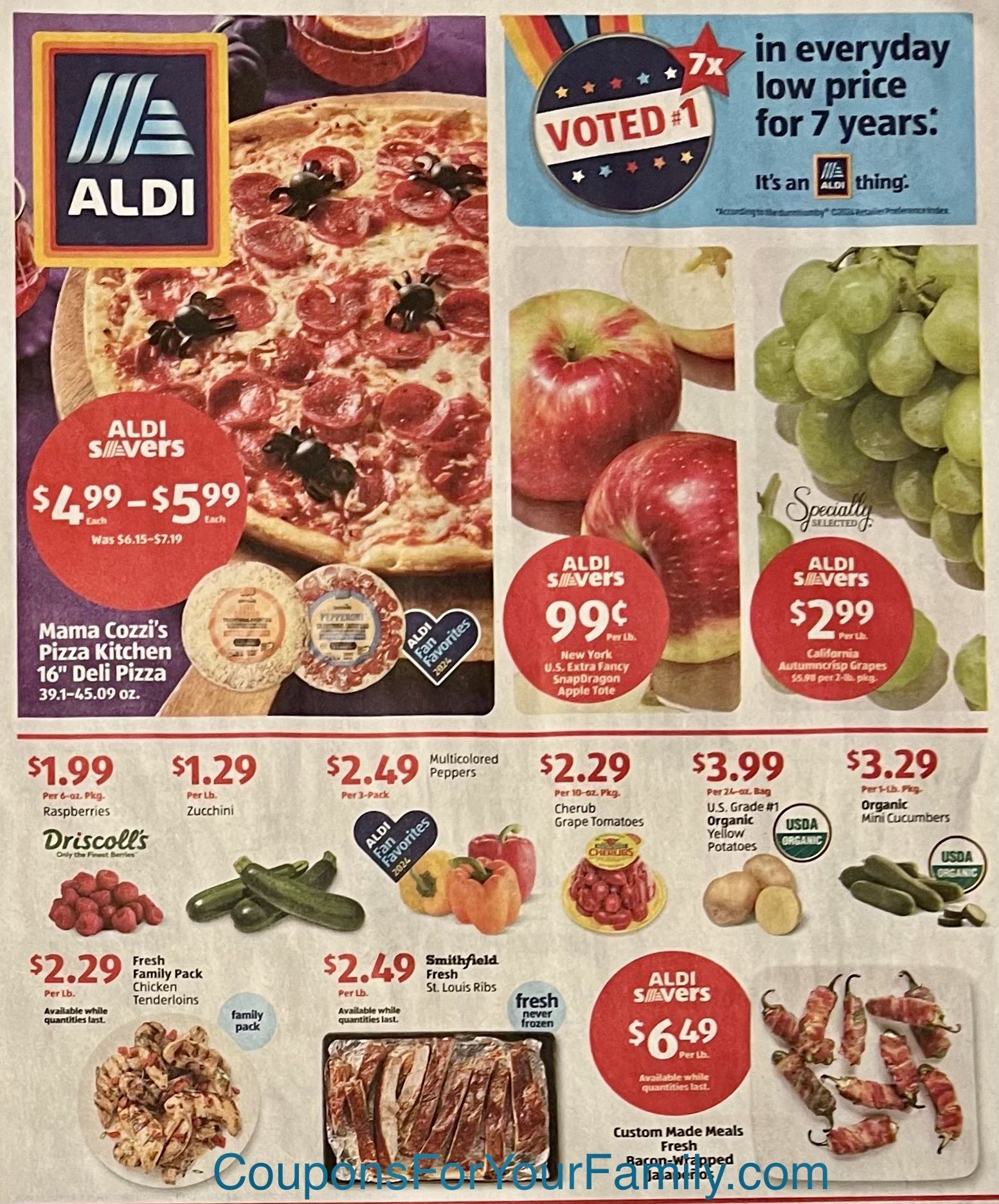 Aldi Weekly Ad 10_23_24 pg 1