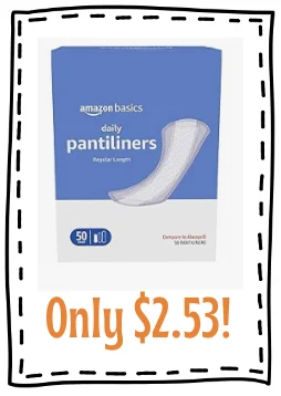 Amazon Panty Liners