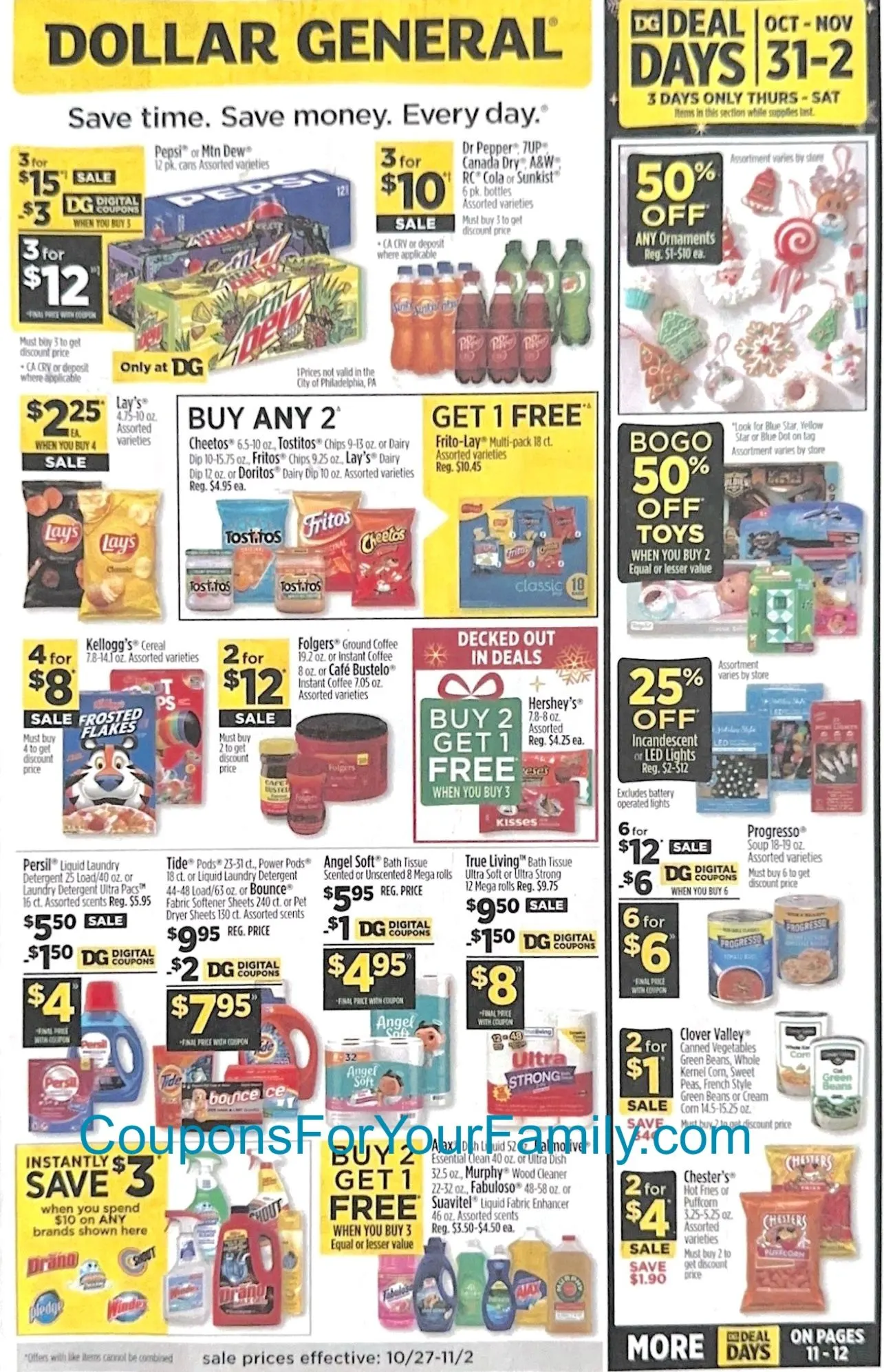 Dollar General Ad 10_27_24 pg 1