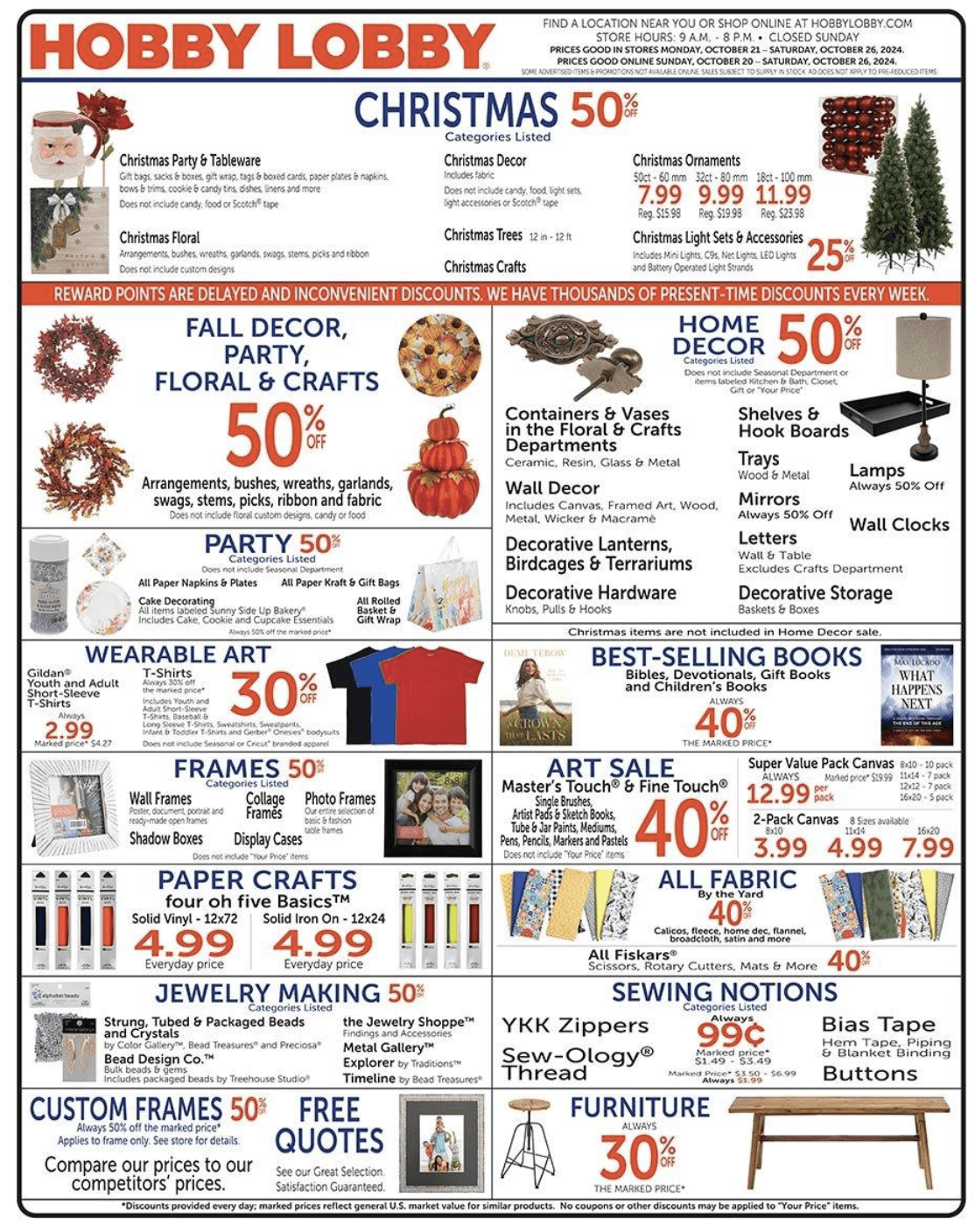 Hobby Lobby Ad 10_20_24 pg 1