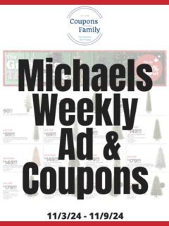 Michaels Weekly Ad & Coupon codes 11_3_24