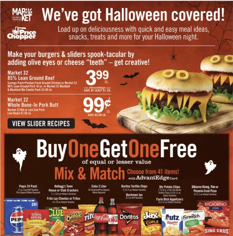 Price Chopper Entertaining Deals 10_27_24 pg 1