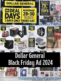 Dollar General Black Friday Ad 2024