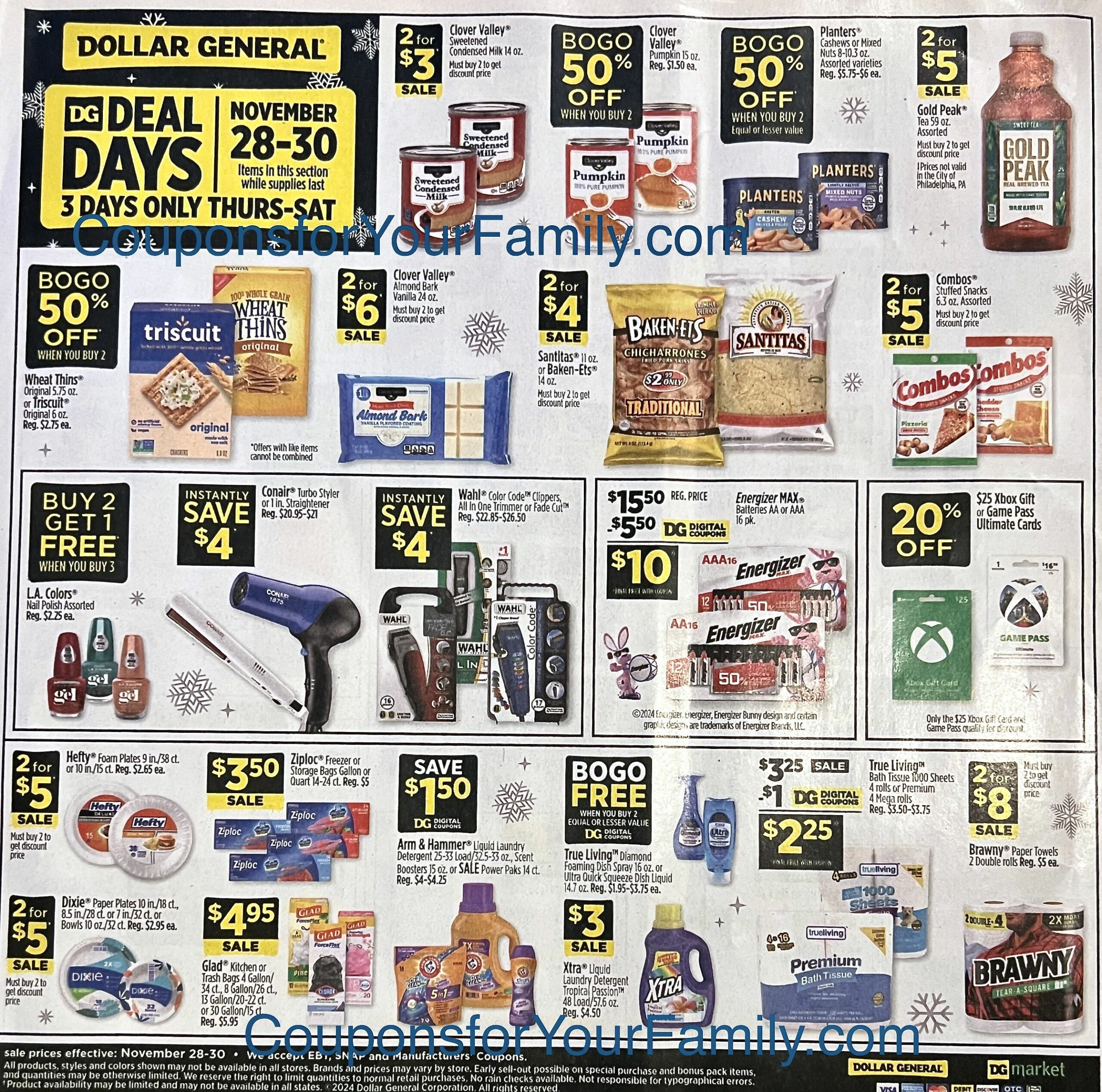 Dollar General Black Friday Ad 2024 pg 4