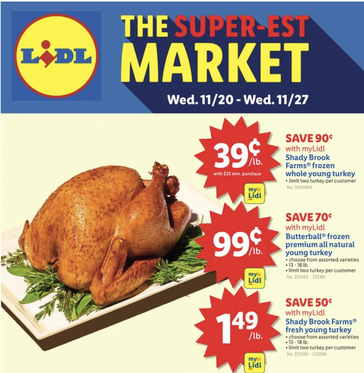 Lidl $.39 lb