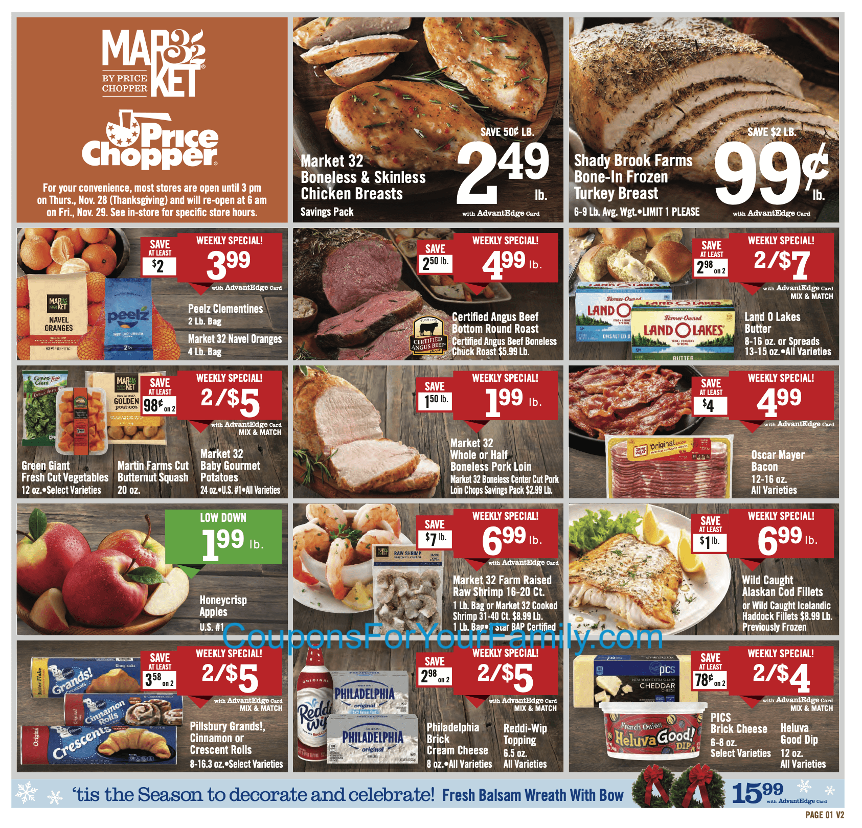 Price Chopper Ad 11_17_24 pg 1