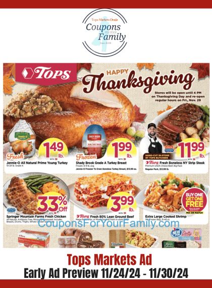 Tops Ad this week 11_24_24