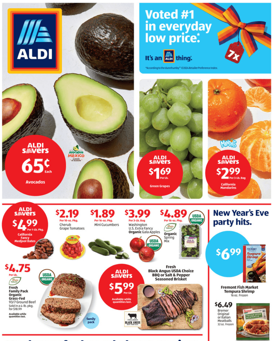 Aldi Weekly Ad 12_26_24 pg 1