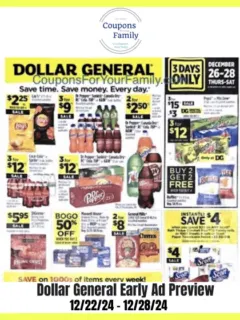 Dollar General Ad Preview 12_22_24