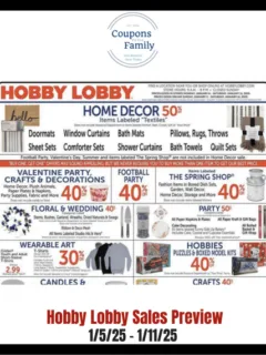 Hobby Lobby Ad This week 1_5_25